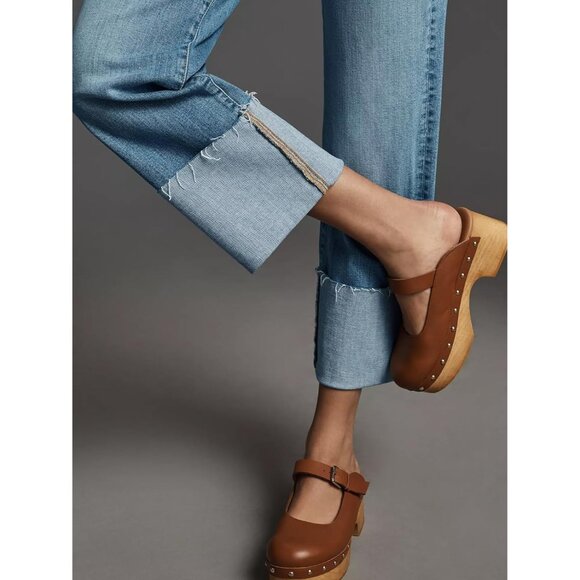 Women's Wide Leg Jeans High Waisted Stretchy Denim with Pockets for Casual Wear - Picture 4 of 5